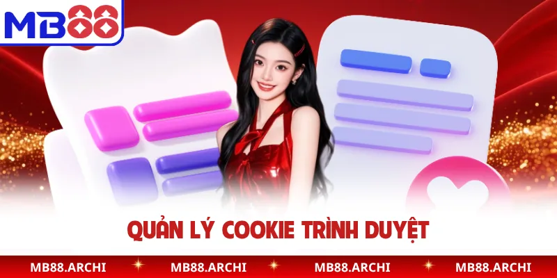 Quản lý cookie trình duyệt